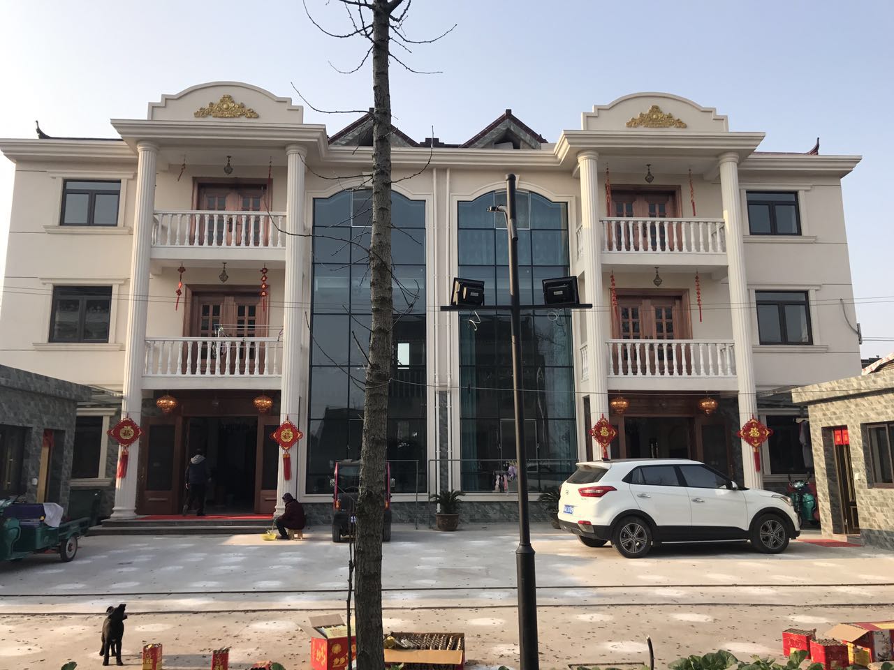 农村自建房双拼别墅4层,双拼自建房如何改为独栋