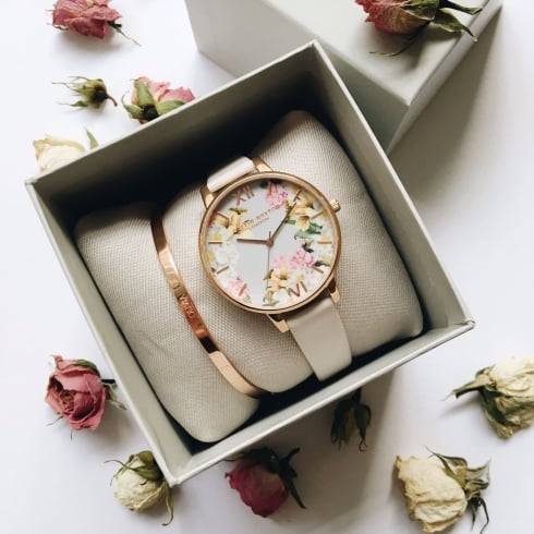 oliviaburton手表浪漫粉,oliviaburton腕表品牌发布会