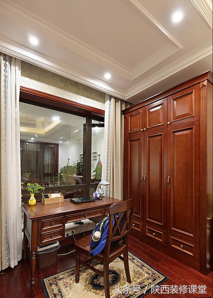 中国美式豪宅,400平轻奢中式豪宅