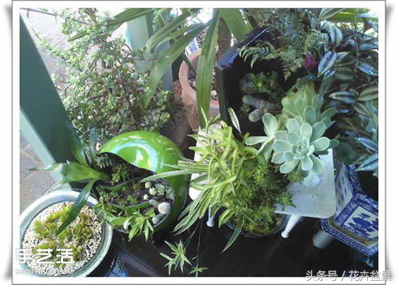 废旧物品盆景手工制作大全,创意手工盆景diy制作