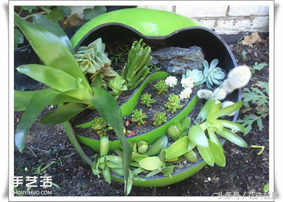 废旧物品盆景手工制作大全,创意手工盆景diy制作