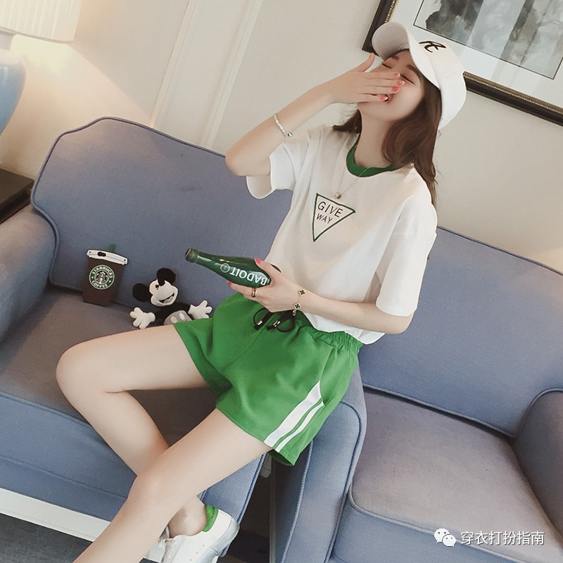 又酷又飒的穿搭套装,高品质爆款套装两个颜色穿搭分享