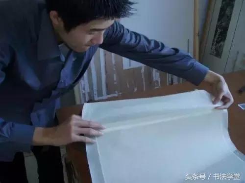字画装裱全过程教程,书画手工浆糊装裱全过程