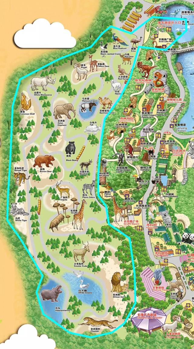 广州长隆野生动物园真实评价,广州长隆野生动物园讲解动物