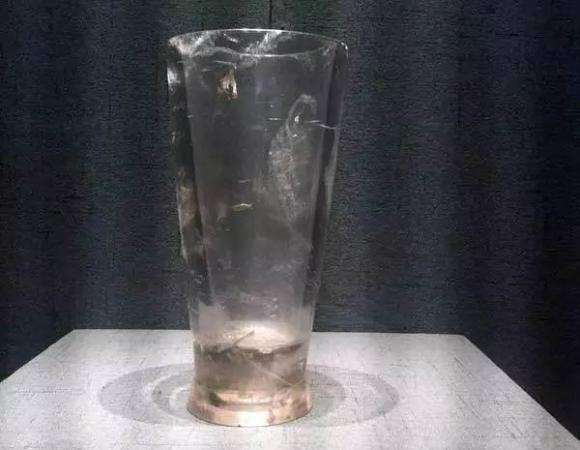 战国水晶杯国宝,战国墓中发现的水晶杯