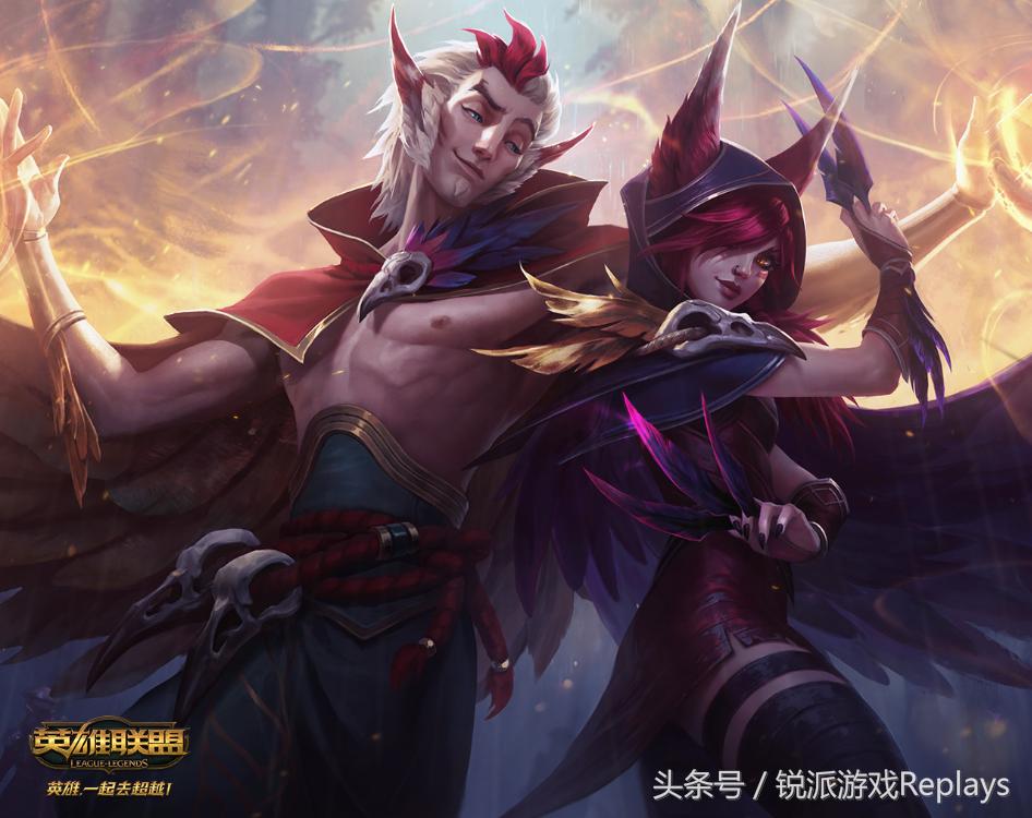 霞与洛的宇宙黎明LOL新英雄皮肤抢先看