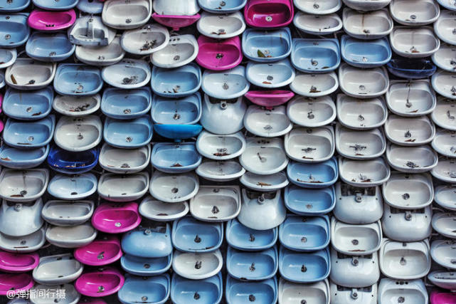 佛山石湾公园马桶瀑布,最奇葩的景点马桶瀑布