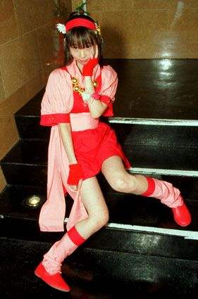 拳皇cosplay女生,拳皇雅典娜cosplay变装视频