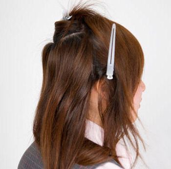 梨花头发型中长发卷发,长发梨花头发尾适合什么卷