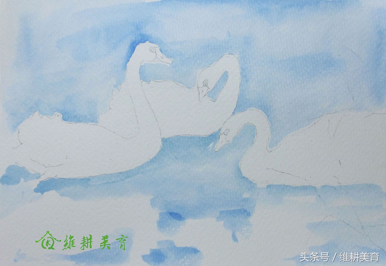 鹅鹅鹅曲项向天歌舞蹈练习,曲项向天歌绘画步骤