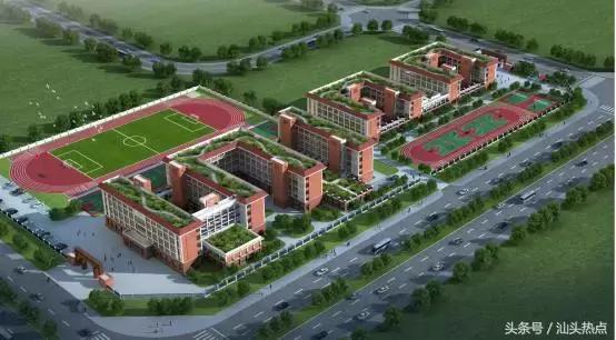 汕头金中学校的环境,汕头金中海湾校区环境