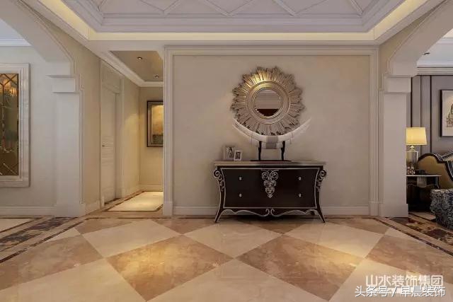 650平米绿城玫瑰园装修效果图,山水装饰集团高端设计