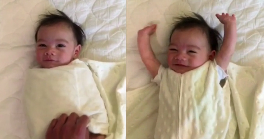 怎么把孩子裹起来睡觉,把孩子裹起来正确方法