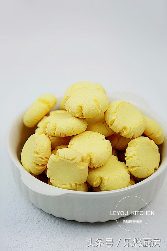 不需要打发的简单的饼干做法,不用锅就可以做的饼干