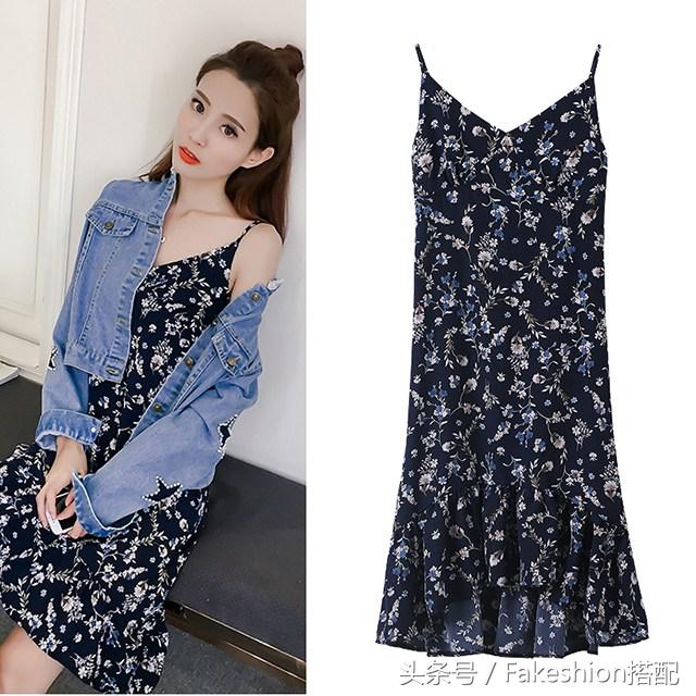碎花连衣裙的搭配与讲解,碎花连衣裙100种搭配图