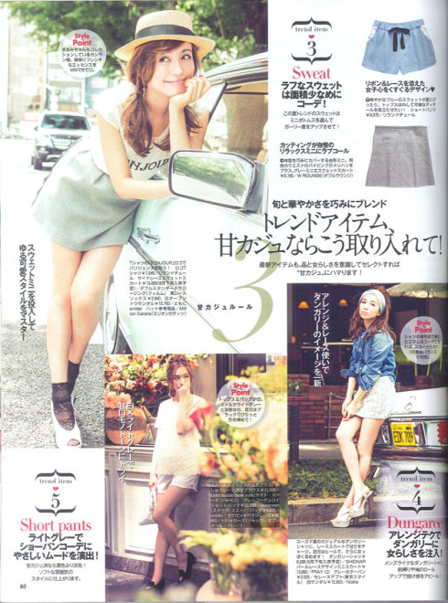 日本时尚分类,日本时尚界的女性