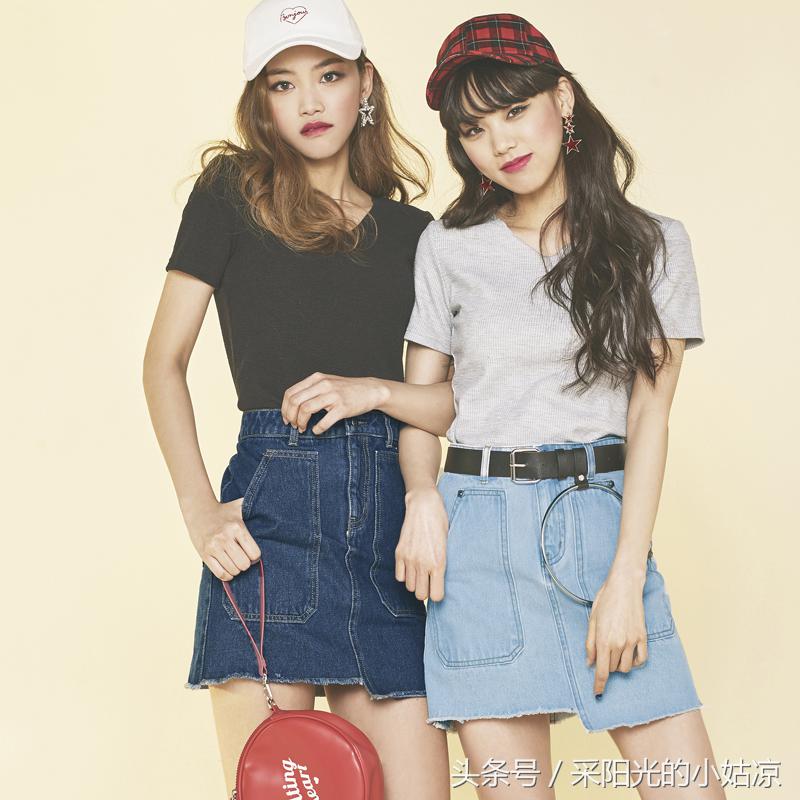 穿上牛仔半身裙，5招瞬间变身时髦文艺气质