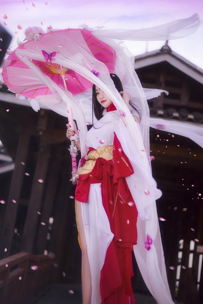 天涯明月刀手游cos,天涯明月刀cos山海观雾