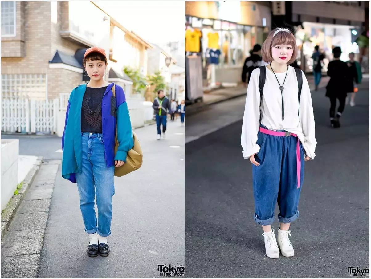 原宿街拍夏天穿什么,原宿潮酷穿搭