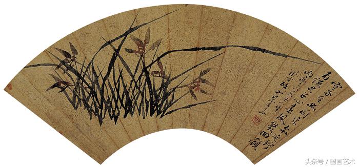 兰图国画图片,国画大师兰草画欣赏