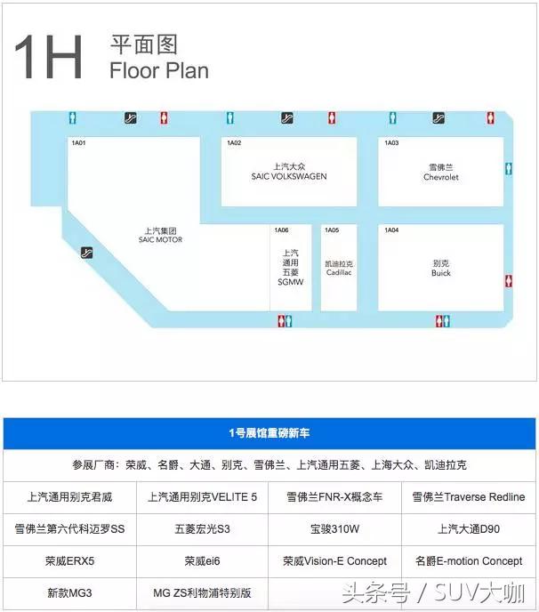 上海车展最有看点的新车,上海车展所有新车亮点