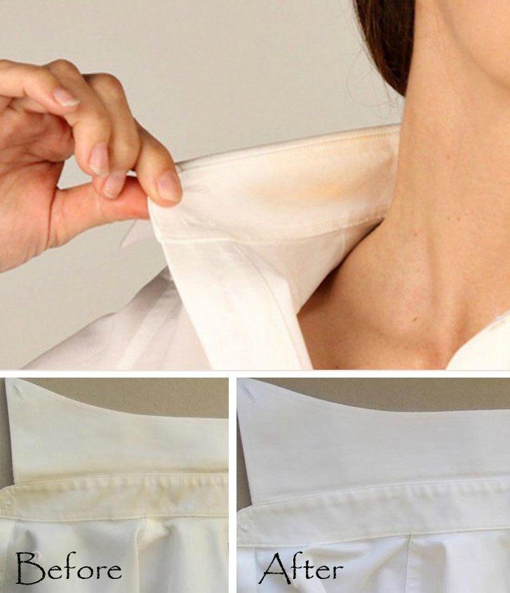 白衣服有的黄点怎么样洗掉,白衣服被染上其它颜色怎么能洗掉