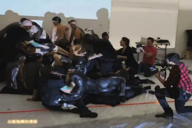 艺术家用自然物制作的作品图片,艺术家用自然的图案变成图谱