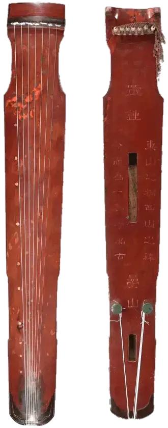 历代古琴的基础知识,中国古琴辨识图