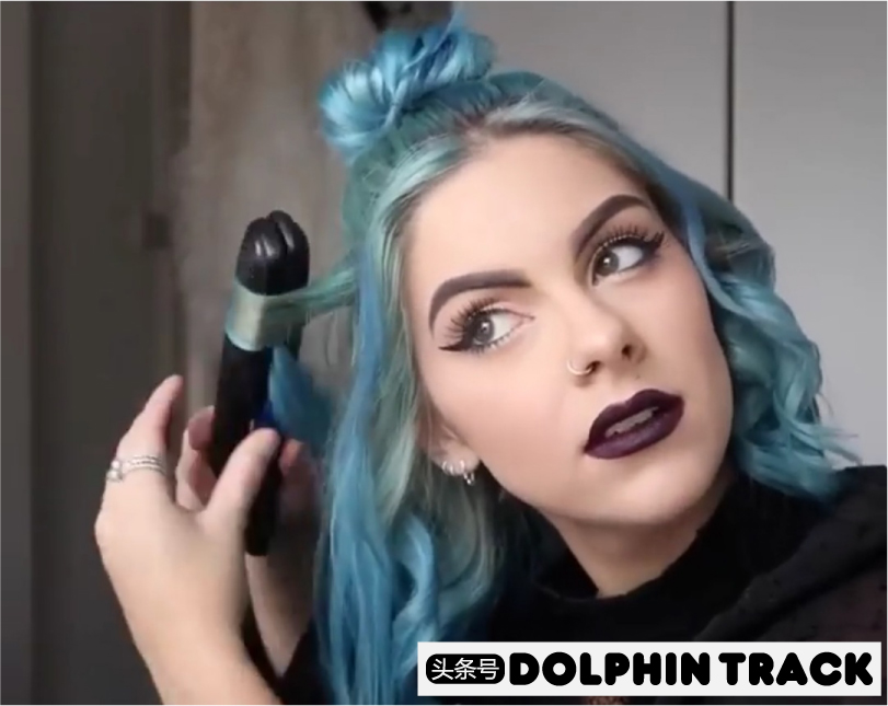 法式珍珠发带短发编发教程,适合中短发的编发ins