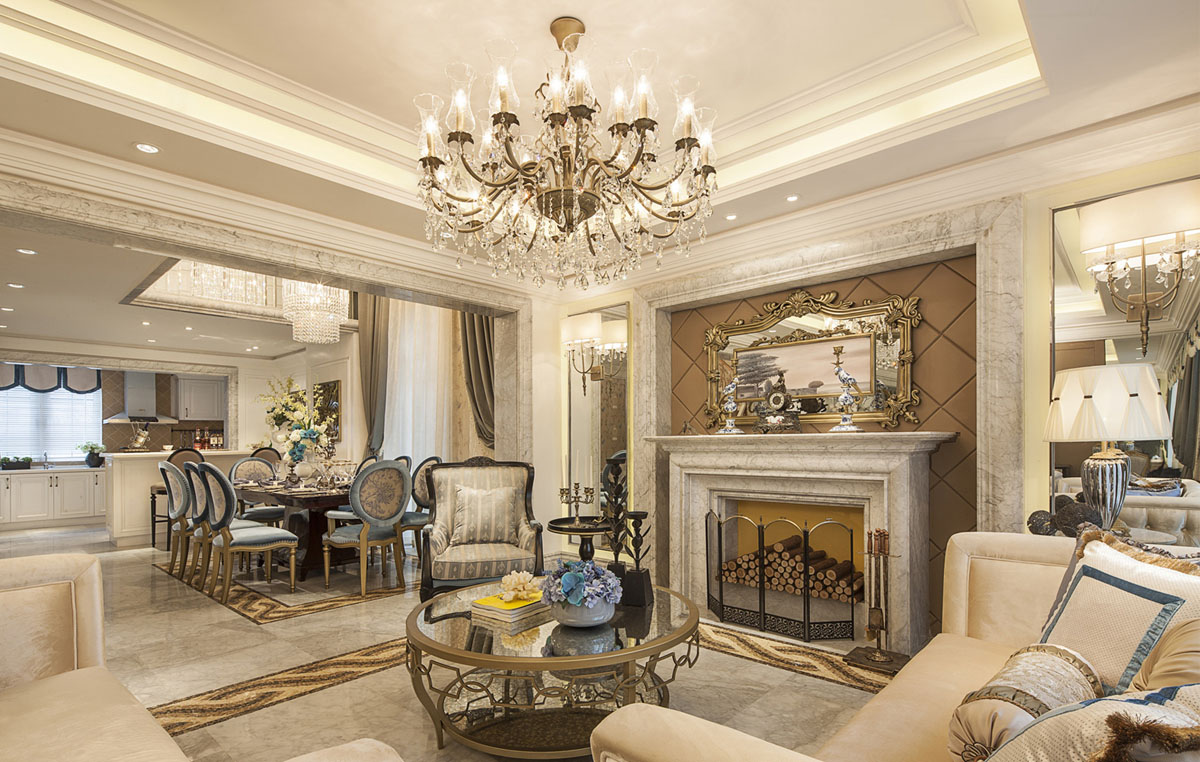 成都市城南逸家的独栋别墅,成都2020尚层装饰别墅设计展