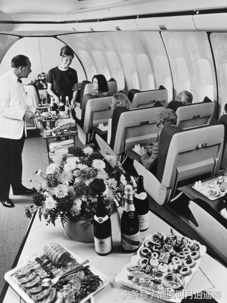 飞机头等舱服务,飞机头等舱的历史