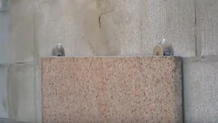 石材干挂施工讲解,干挂石材底层施工视频