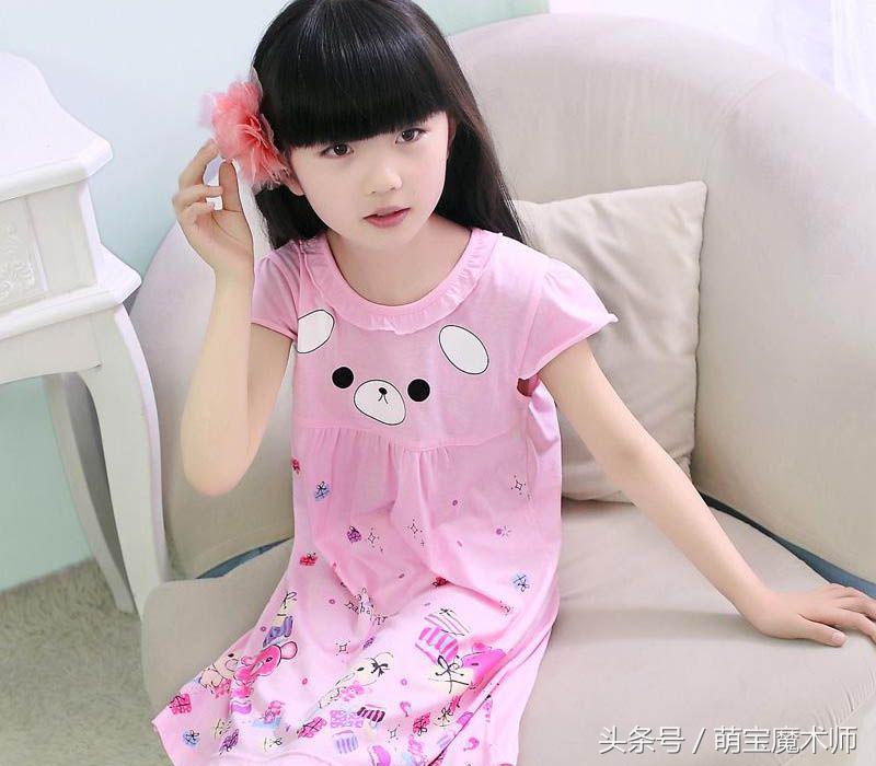 给宝贝女儿套的被子,十岁女宝穿的夏天睡衣