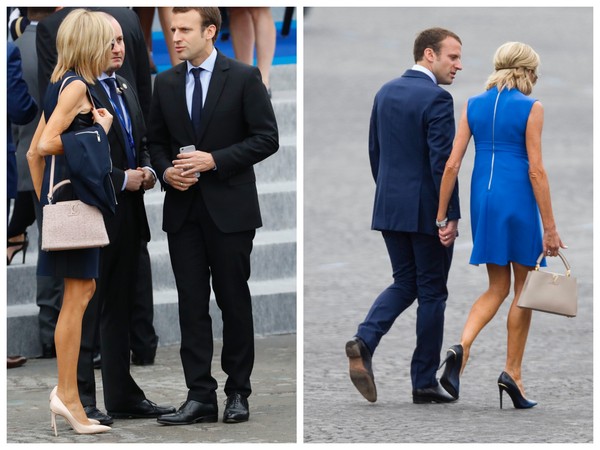 法国总统西装3千元第一夫人借LV套装穿，法国史上最省总统夫妻