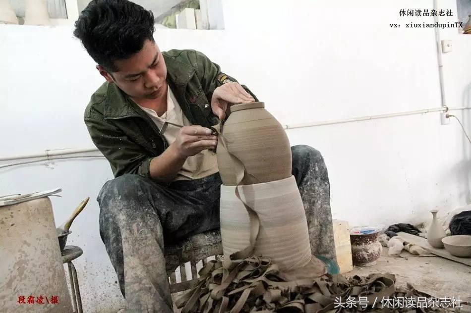 大唐钧窑手工打造钧瓷,钧瓷入窑烧制前欣赏