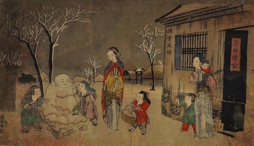 中国民间传统年画总结,中国年画大全民间