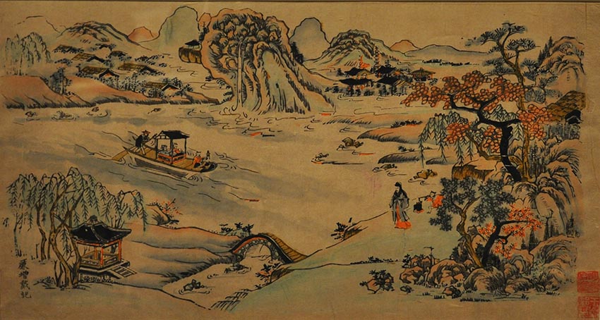 中国民间传统年画总结,中国年画大全民间