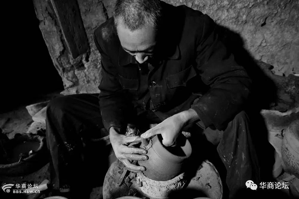 洛南八里村手工砂锅,洛南八里砂锅制作