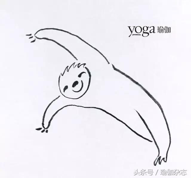 这些伽人把瑜伽小人画出了新模样儿,有你的那张哦!