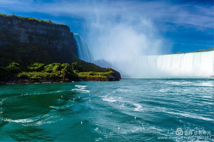 尼亚加拉大瀑布观景台,游美国尼亚加拉大瀑布