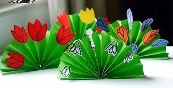 花环贺卡diy,幼儿园花朵卡纸手工贺卡