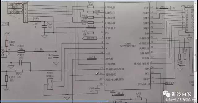 定频空调电路板怎么跑线路,定频空调电路板新手如何测量