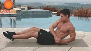 健美运动员腹肌训练计划,练腹肌胸肌训练计划