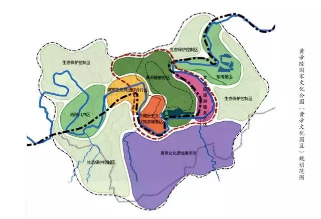 黄陵县文化公园,黄陵县黄帝文化园区