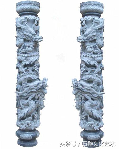 石雕龙柱基础知识,石雕龙教程