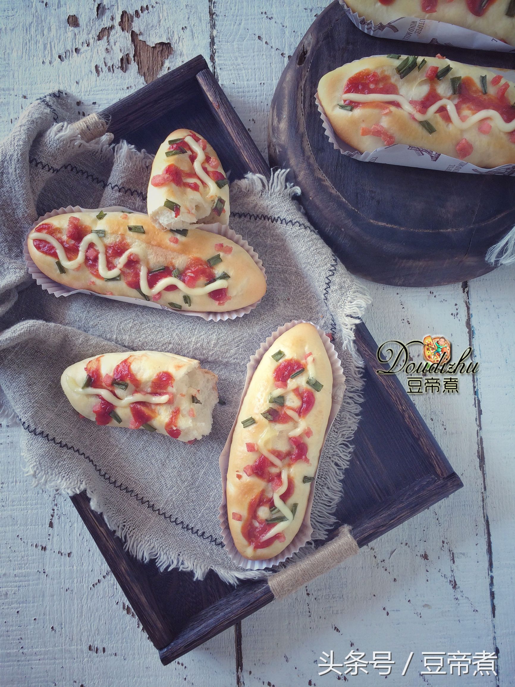 在家做好吃的葱油面包,宝宝早餐面包一岁以上在家里做法