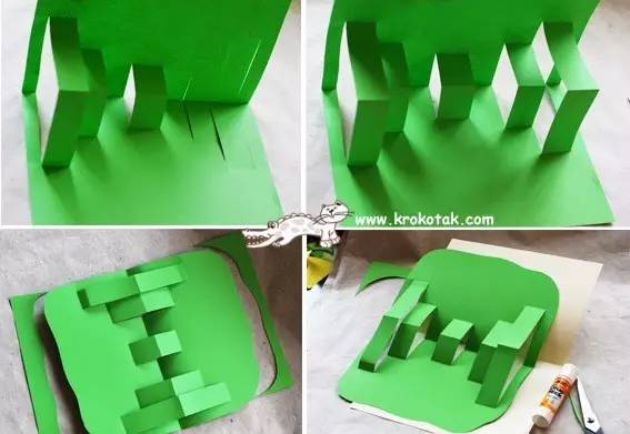 花环贺卡diy,幼儿园花朵卡纸手工贺卡