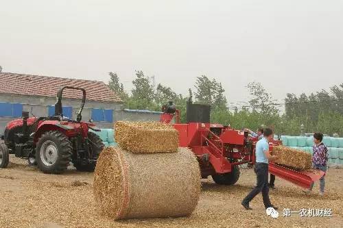 华德打捆机新款双轴,华德最新打捆机