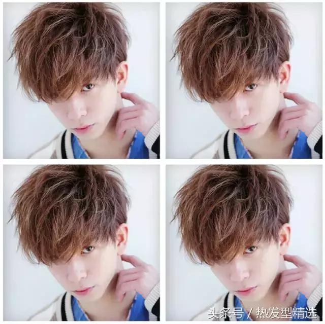 帅哥蓬松的头发,帅哥蓬松纹理烫视频