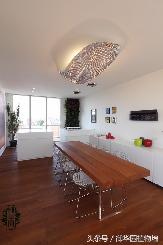 别墅植物墙设计费用,别墅大面积墙面设计